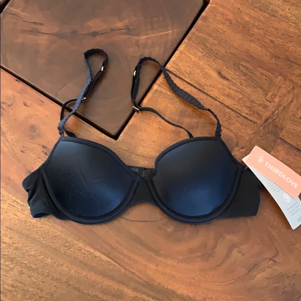 Thirdlove Classic T Shirt black bra